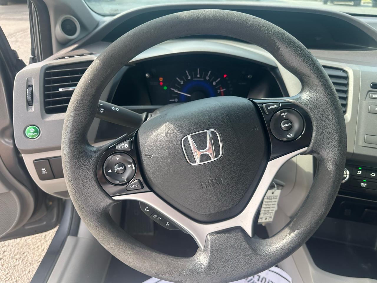 Honda Civic Sdn 4dr Auto EX 2012