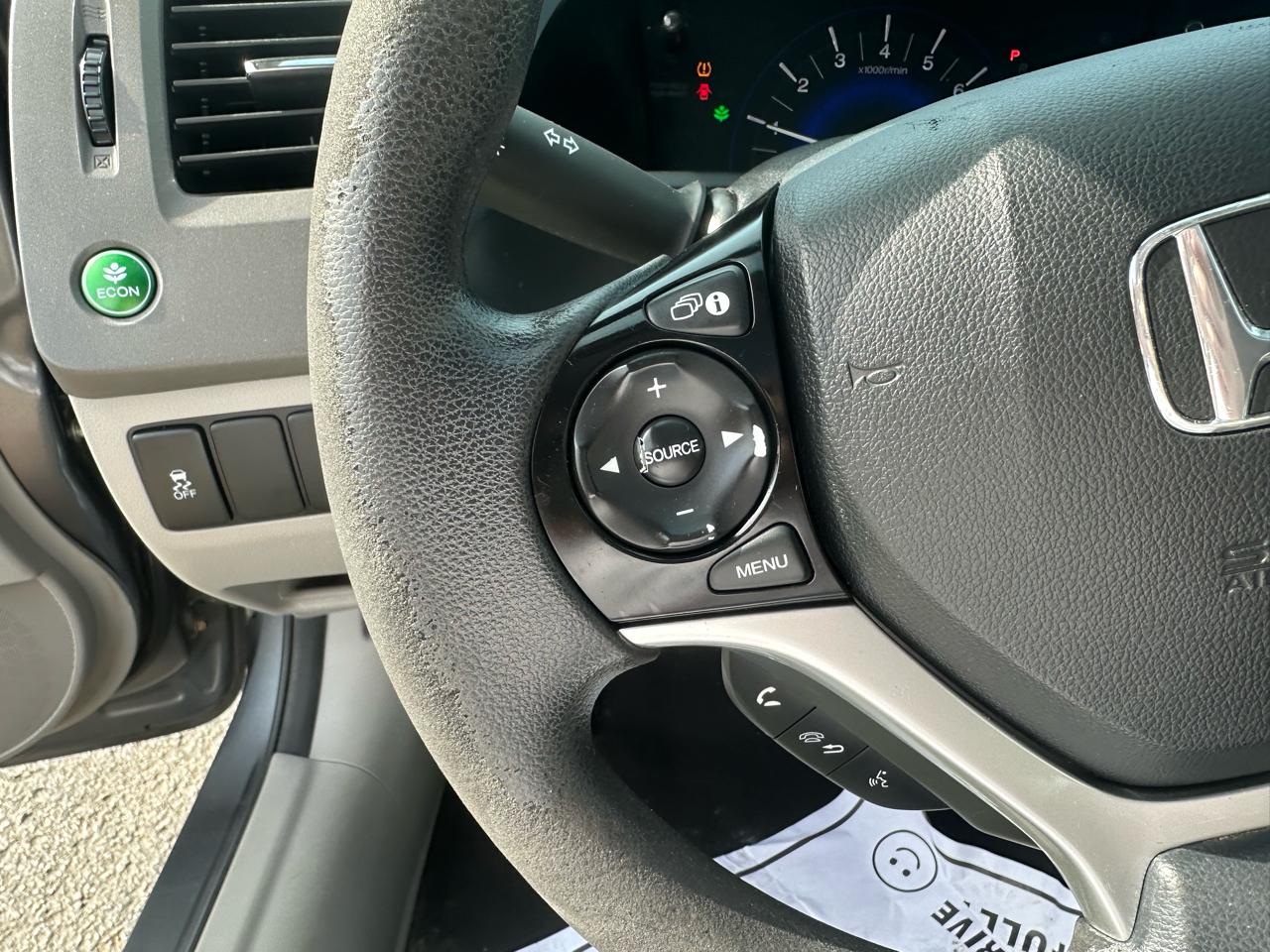 Honda Civic Sdn 4dr Auto EX 2012