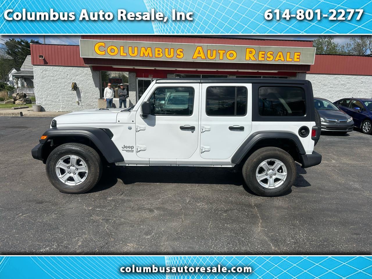 Jeep Wrangler Unlimited Sport S 4x4 2019