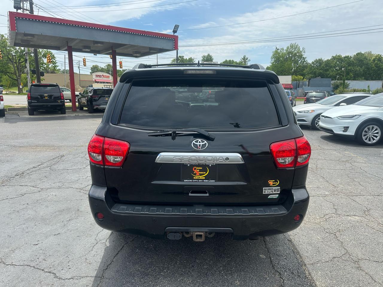 Toyota Sequoia 4WD 5.7L FFV Platinum (Natl) 2014