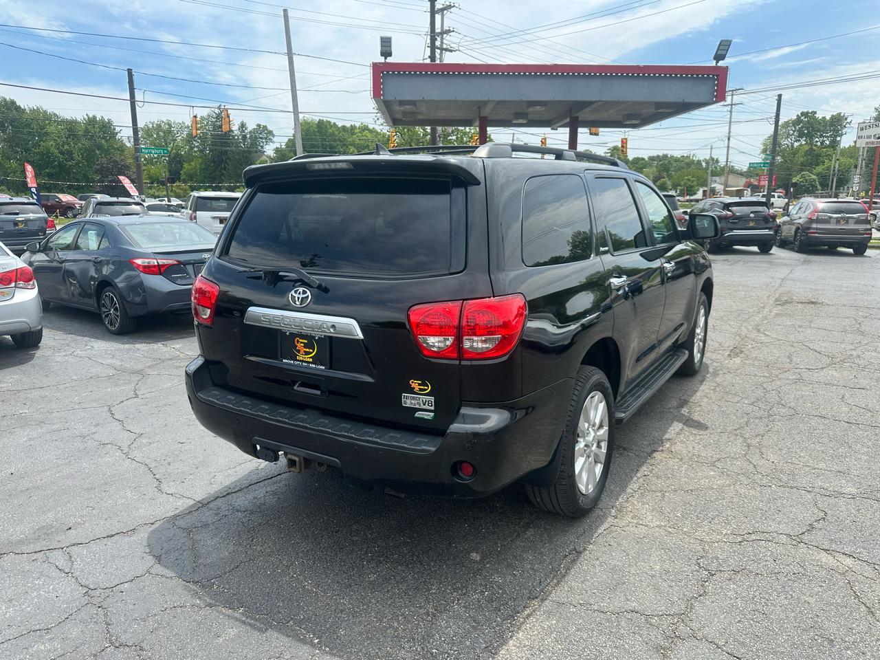 Toyota Sequoia 4WD 5.7L FFV Platinum (Natl) 2014