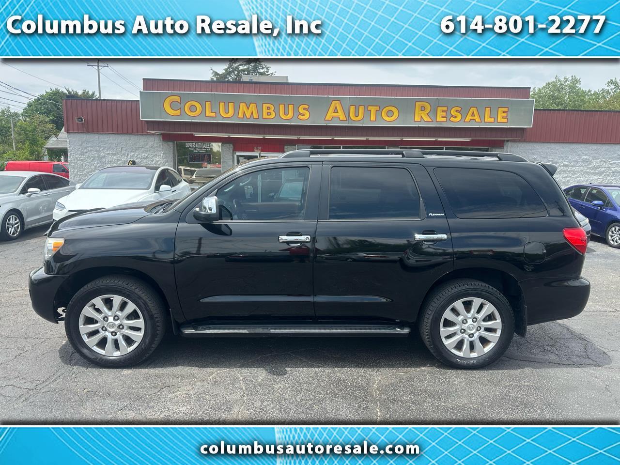Toyota Sequoia 4WD 5.7L FFV Platinum (Natl) 2014