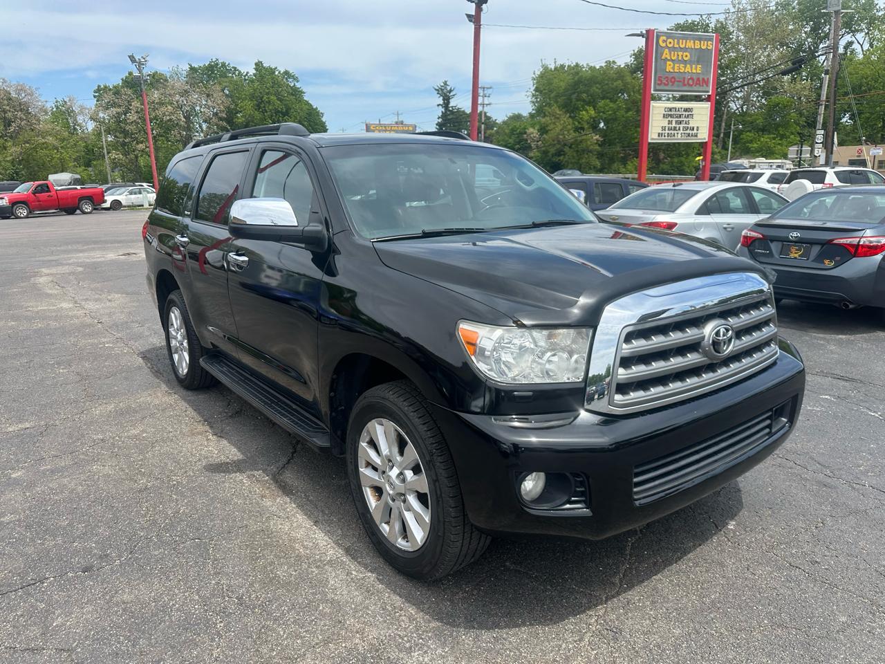 Toyota Sequoia 4WD 5.7L FFV Platinum (Natl) 2014