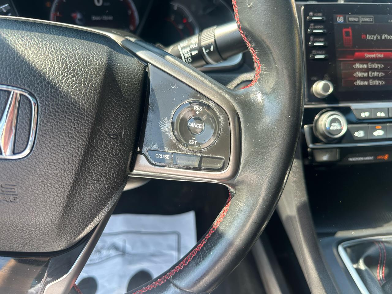Honda Civic Si Coupe Manual w/Summer Tires *Ltd Avail* 2019