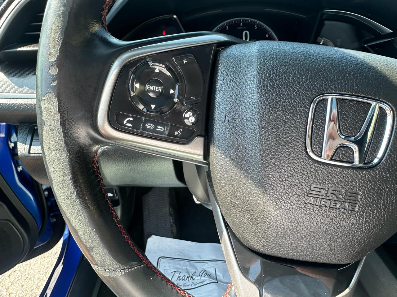Honda Civic Si Coupe Manual w/Summer Tires *Ltd Avail* 2019