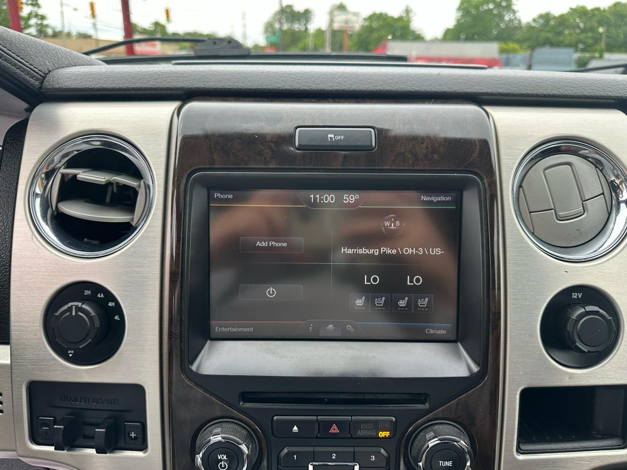 Ford F-150 4WD SuperCrew 145" Platinum 2014