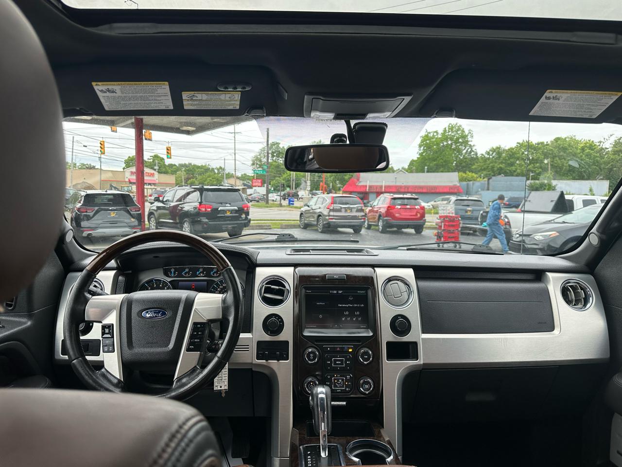 Ford F-150 4WD SuperCrew 145" Platinum 2014