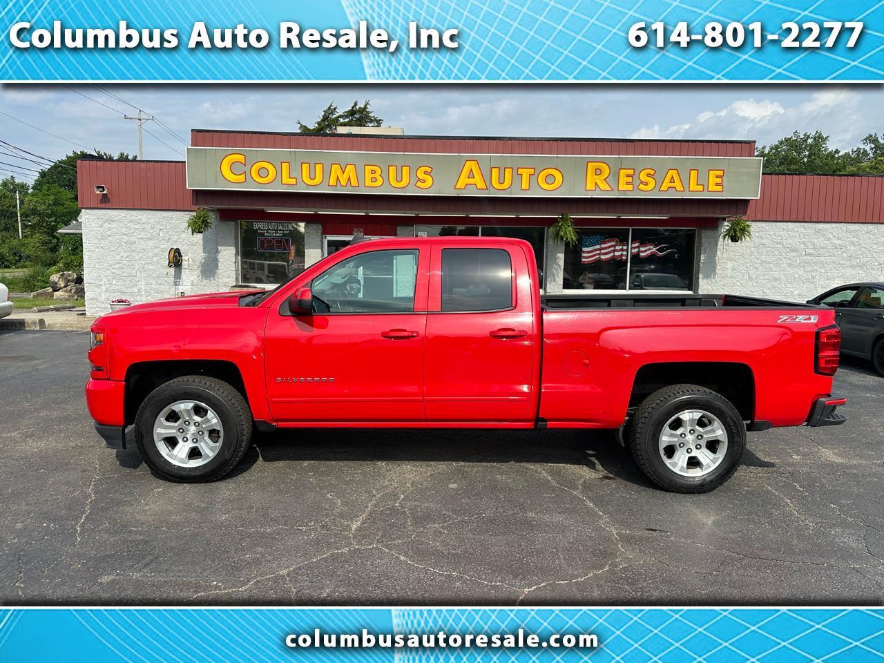 Chevrolet Silverado 1500 4WD Double Cab 143.5" LT w/2LT 2017