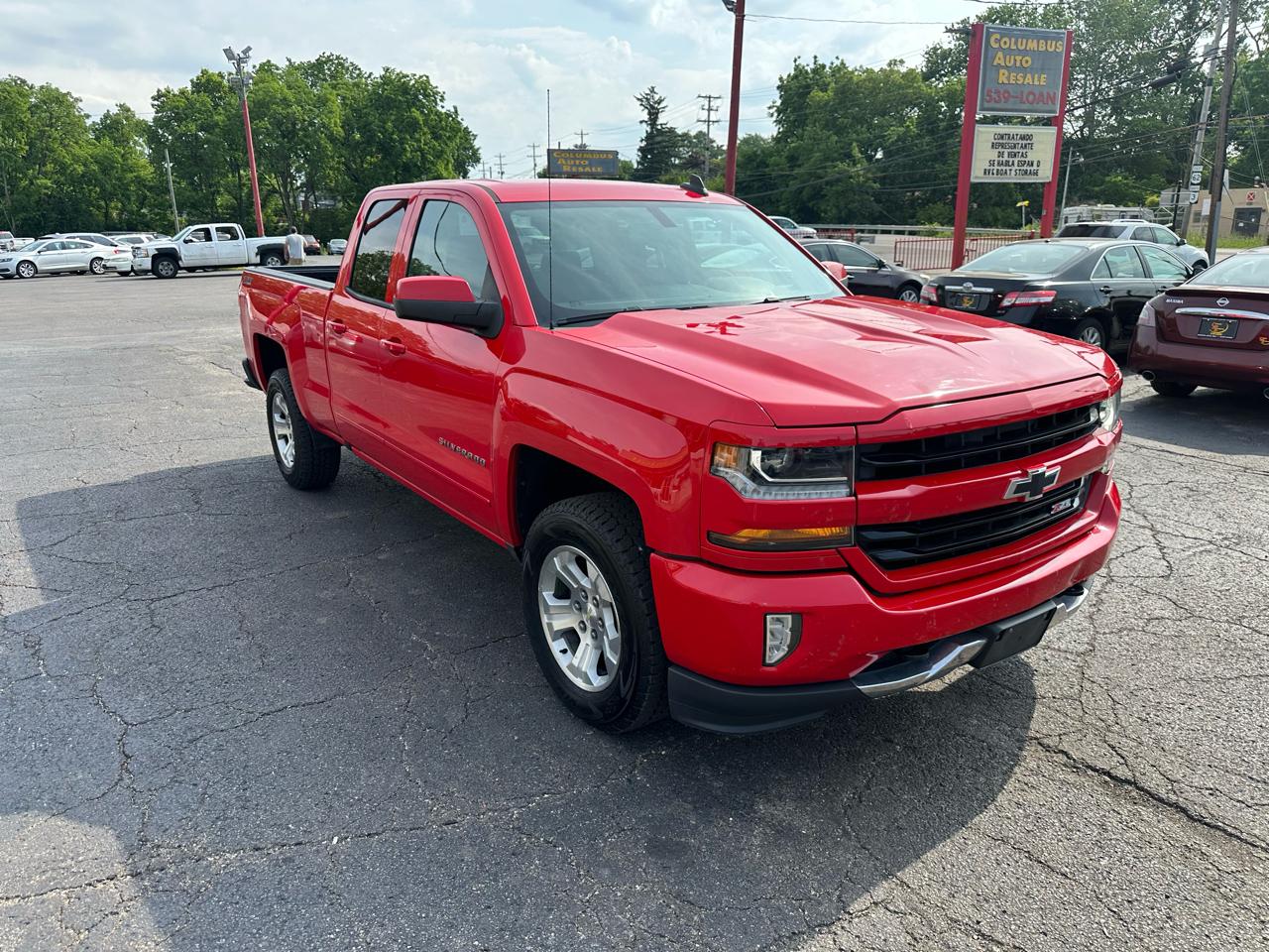 Chevrolet Silverado 1500 4WD Double Cab 143.5" LT w/2LT 2017