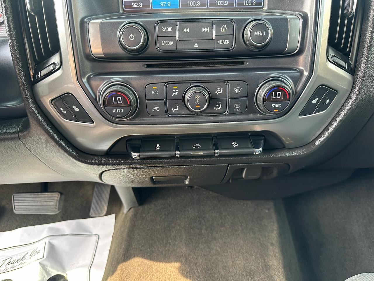 Chevrolet Silverado 1500 4WD Double Cab 143.5" LT w/2LT 2017