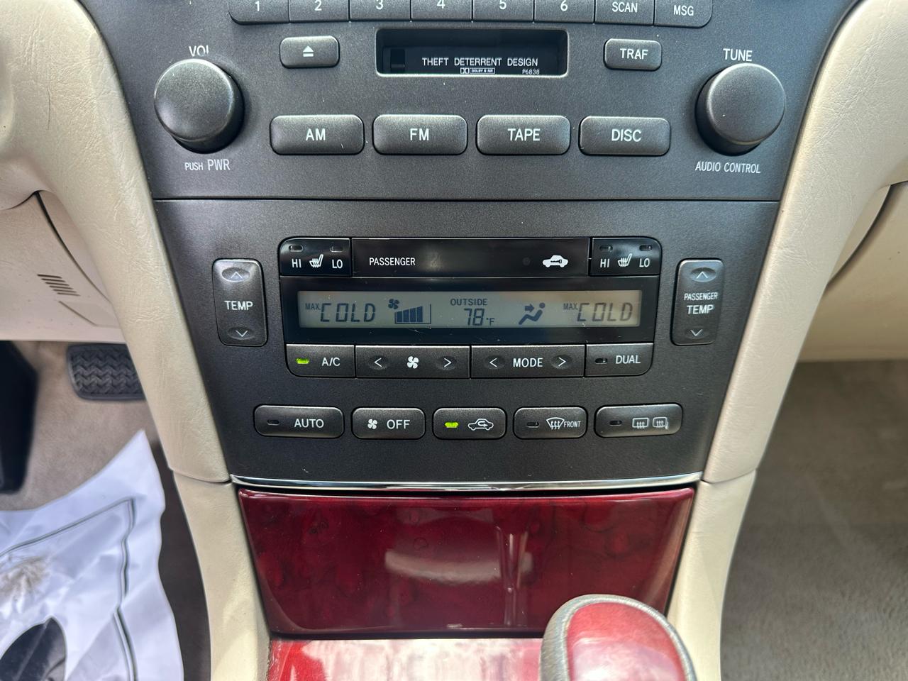 Lexus ES 300 4dr Sdn 2003