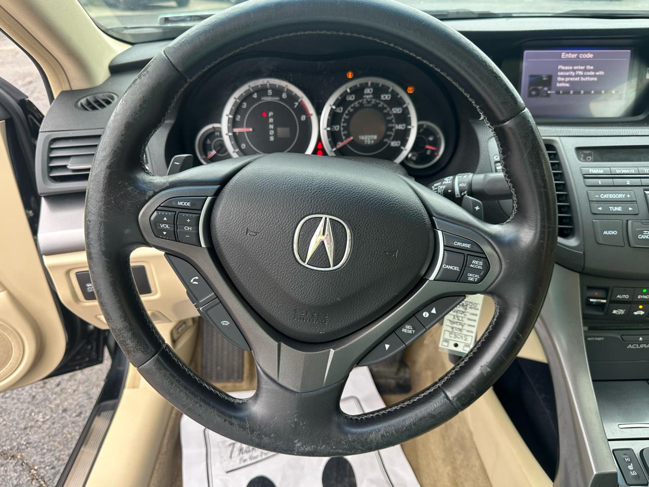 Acura TSX 4dr Sdn I4 Auto Tech Pkg 2012