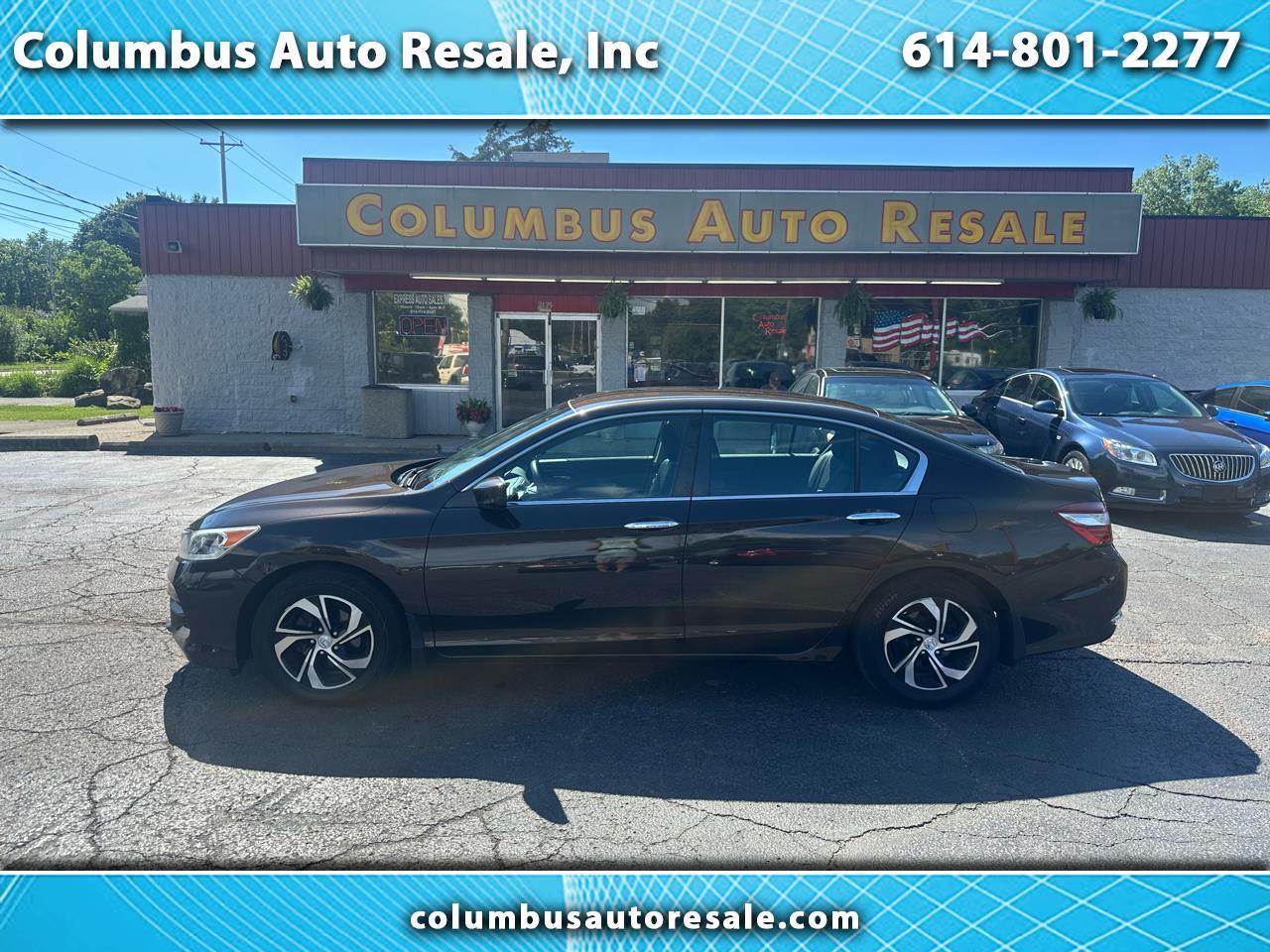 Honda Accord Sedan LX CVT 2017