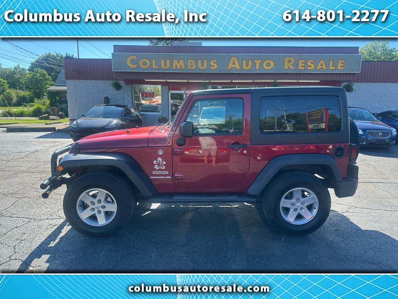 Jeep Wrangler 4WD 2dr Sport 2013