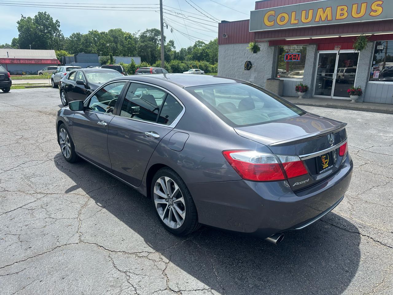 Honda Accord Sedan 4dr I4 Man Sport 2015