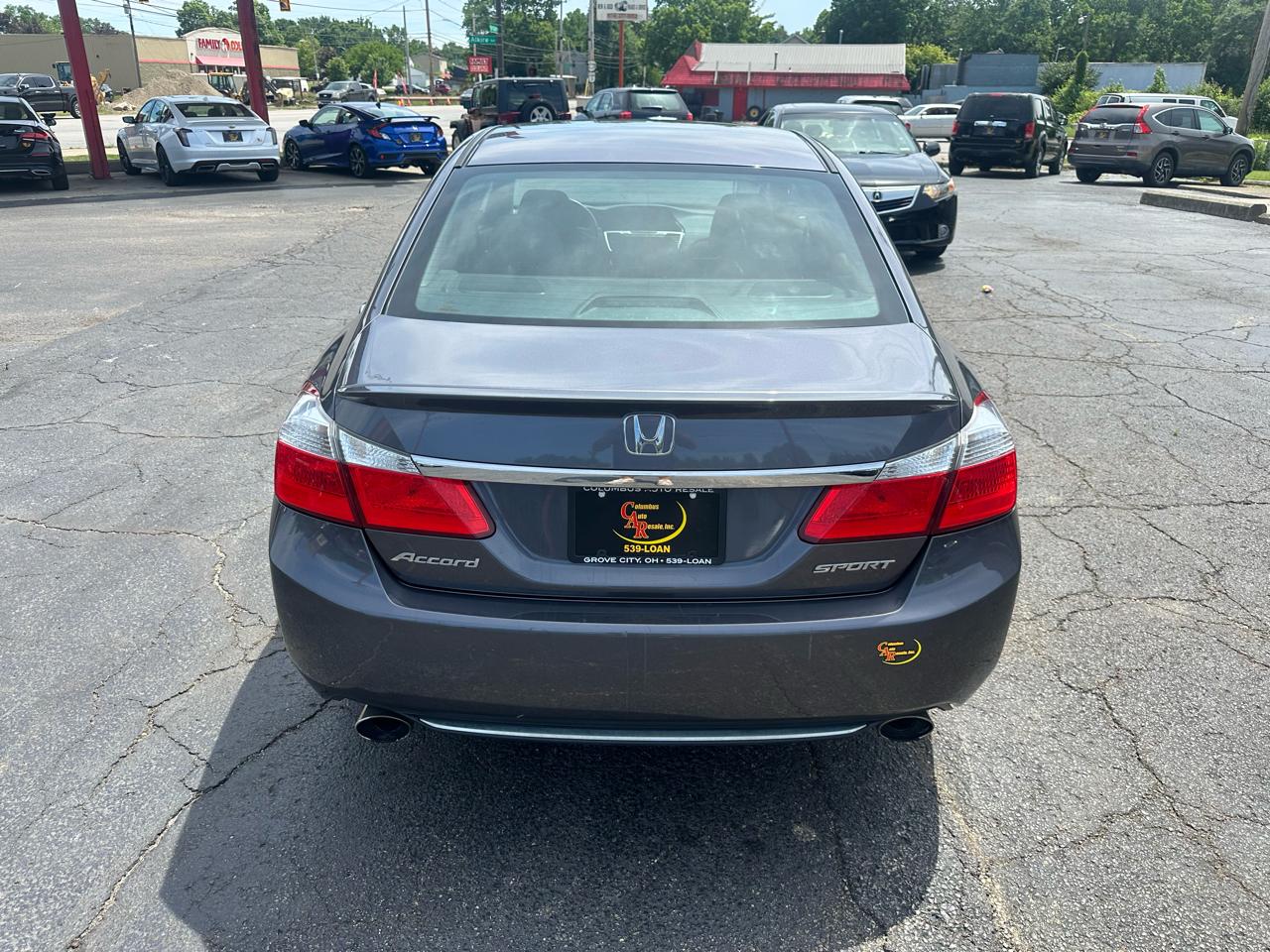 Honda Accord Sedan 4dr I4 Man Sport 2015