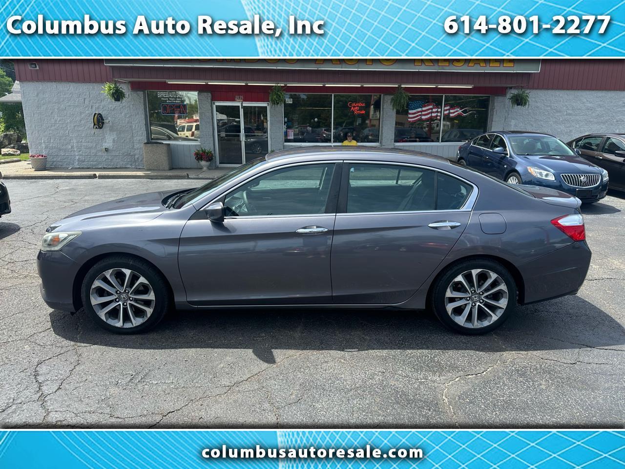 Honda Accord Sedan 4dr I4 Man Sport 2015