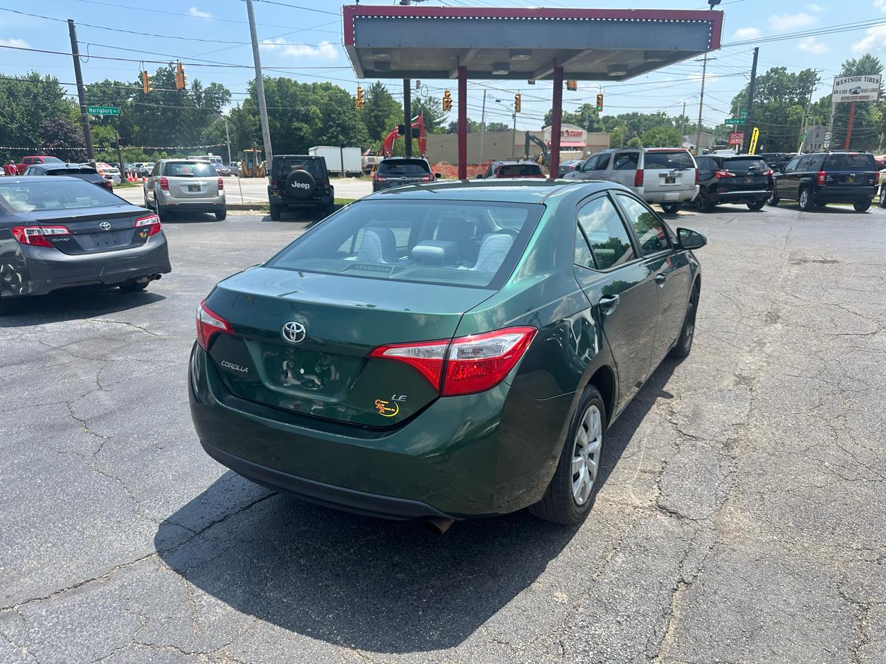Toyota Corolla 4dr Sdn CVT LE Premium (Natl) 2014
