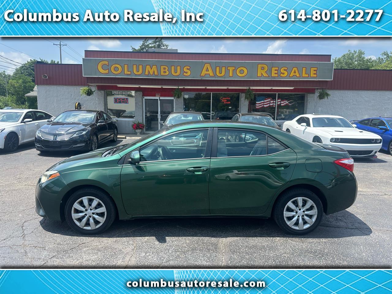 Toyota Corolla 4dr Sdn CVT LE Premium (Natl) 2014