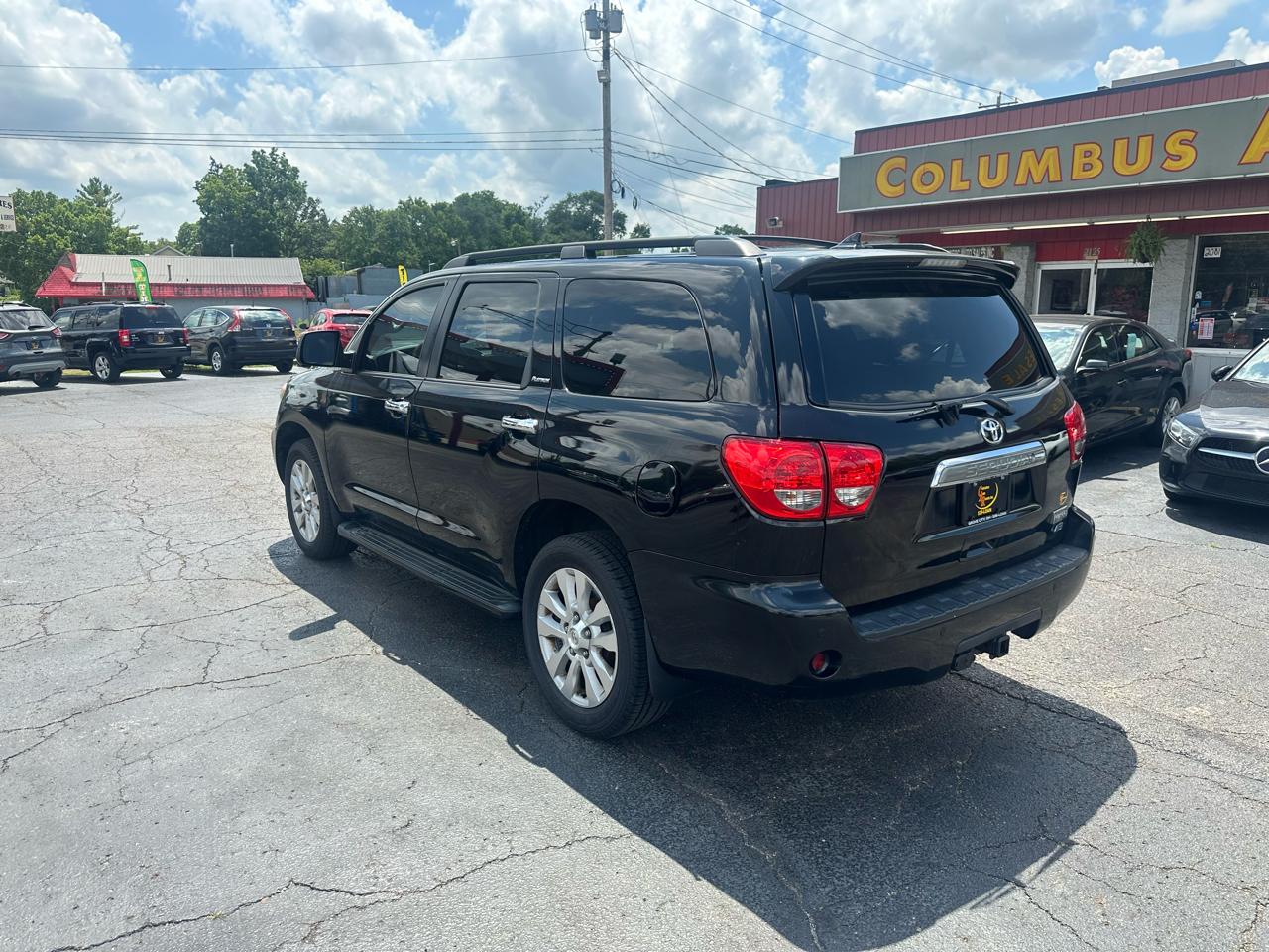 Toyota Sequoia 4WD 5.7L FFV Platinum (Natl) 2014