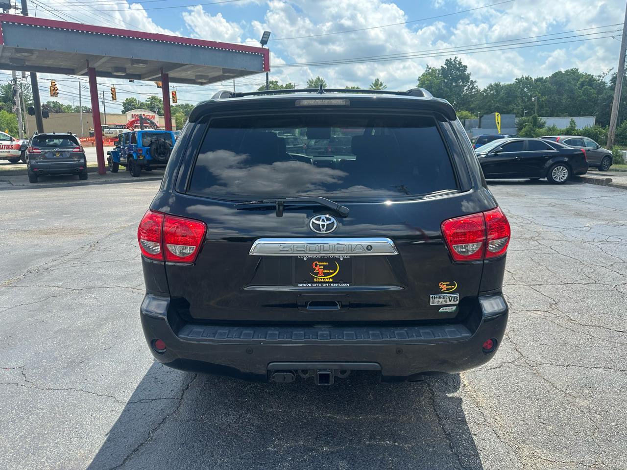 Toyota Sequoia 4WD 5.7L FFV Platinum (Natl) 2014