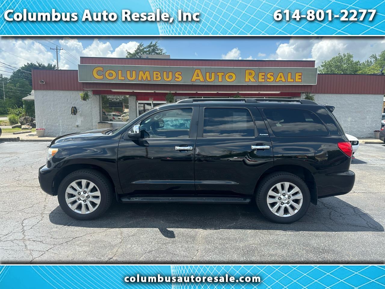 Toyota Sequoia 4WD 5.7L FFV Platinum (Natl) 2014