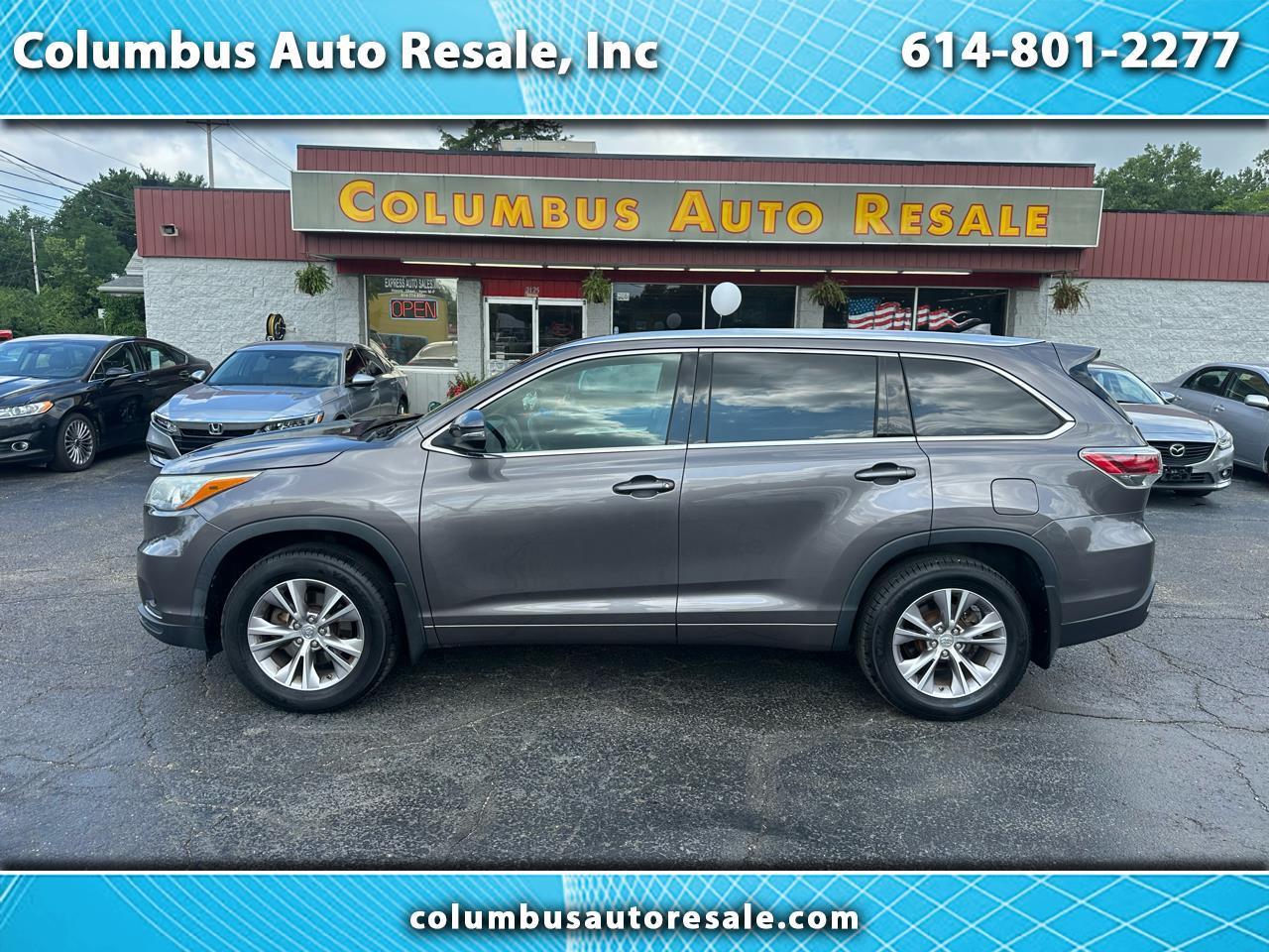 Toyota Highlander AWD 4dr V6 XLE (Natl) 2015