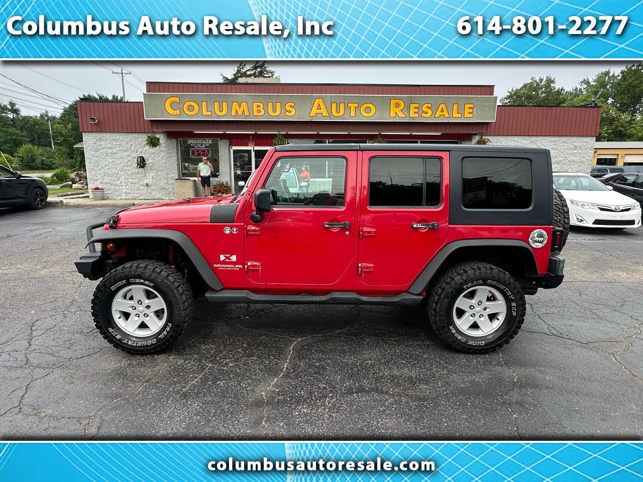 Jeep Wrangler 4WD 4dr Unlimited X 2008