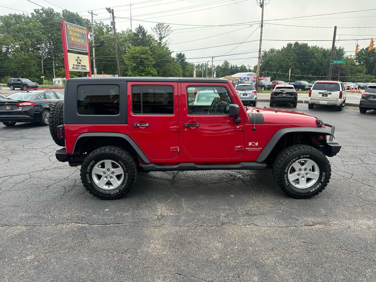 Jeep Wrangler 4WD 4dr Unlimited X 2008
