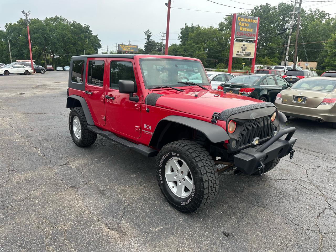Jeep Wrangler 4WD 4dr Unlimited X 2008