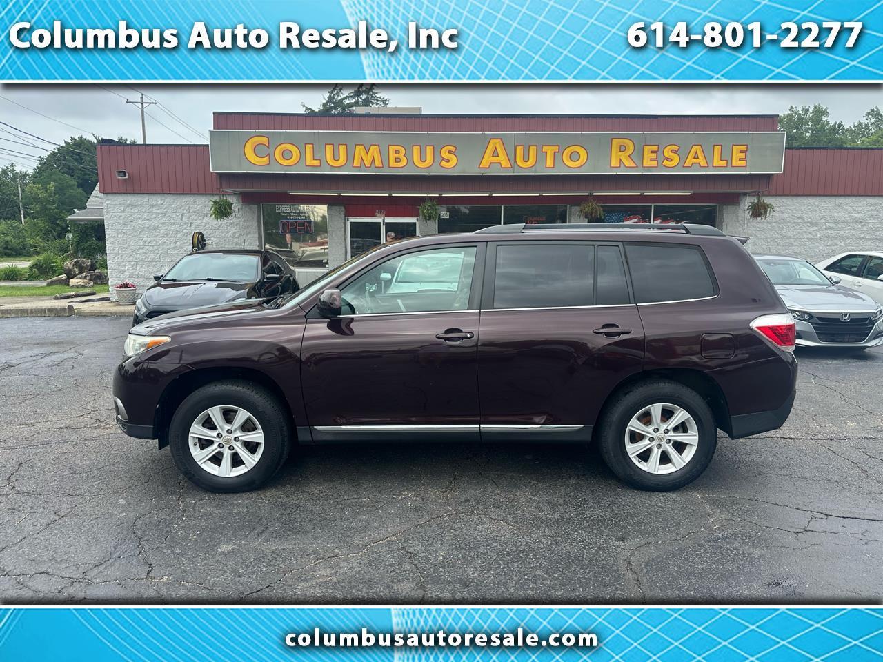 Toyota Highlander 4WD 4dr V6 (Natl) 2013