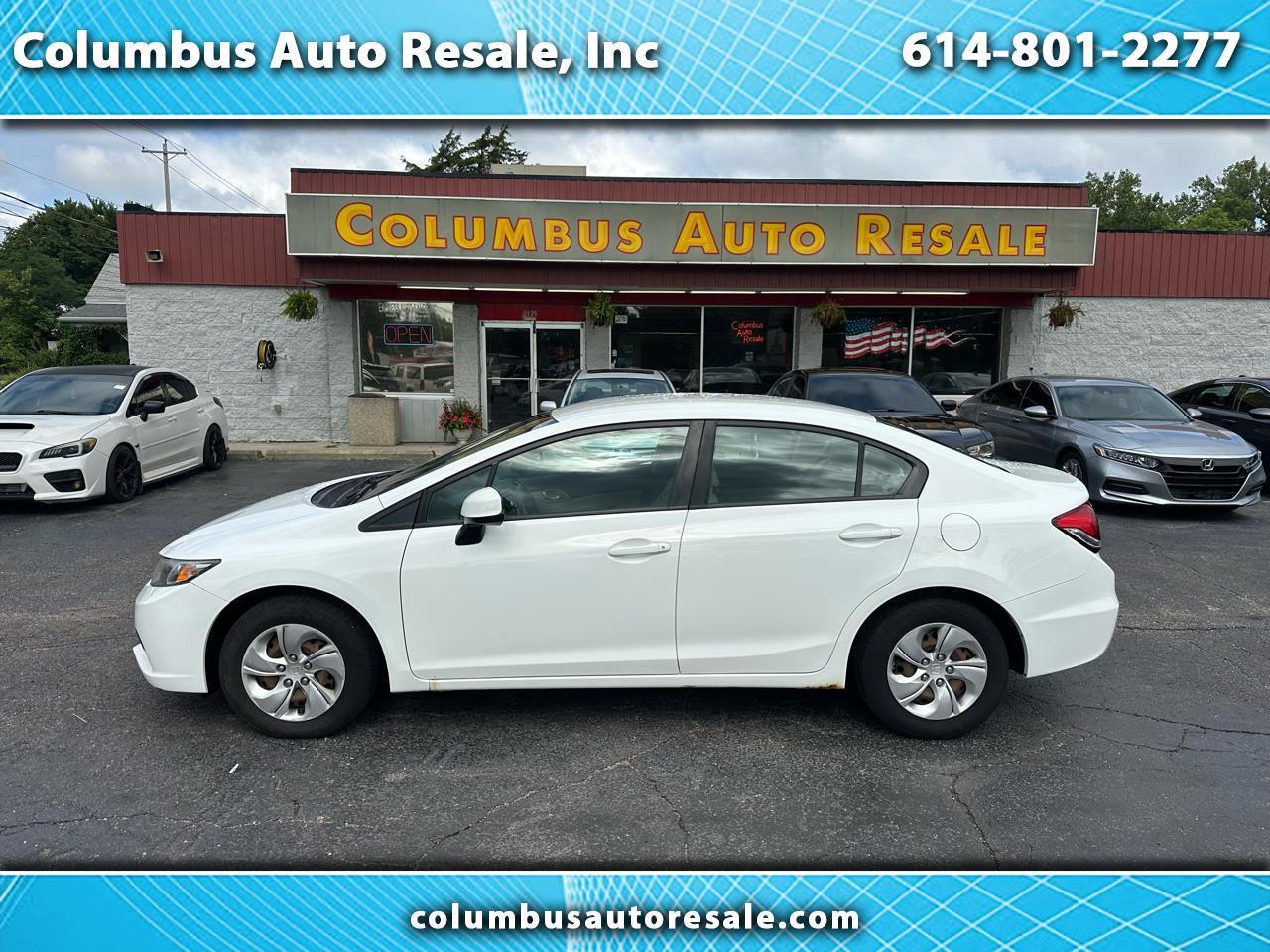 Honda Civic Sdn 4dr Auto LX 2013