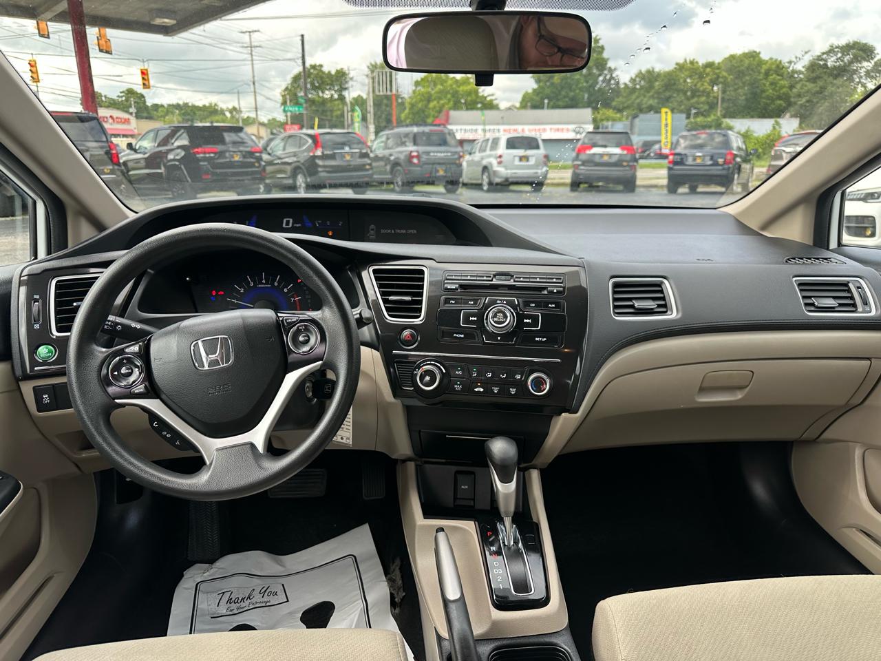 Honda Civic Sdn 4dr Auto LX 2013