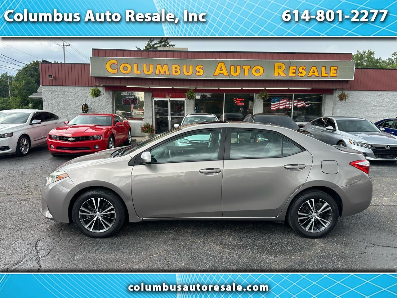 Toyota Corolla 4dr Sdn CVT S w/Special Edition Pkg (Natl) 2016
