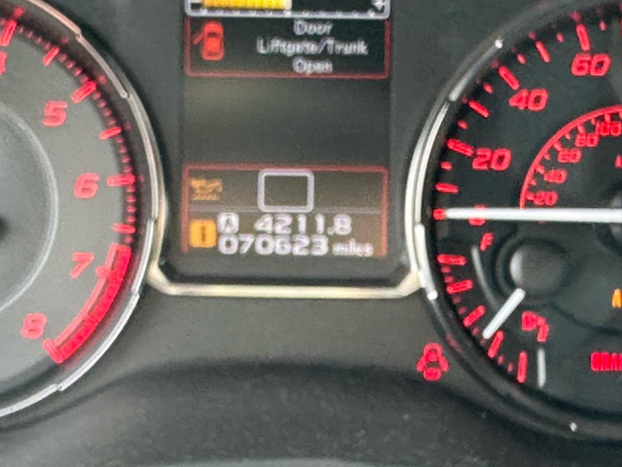 Subaru WRX Manual 2017