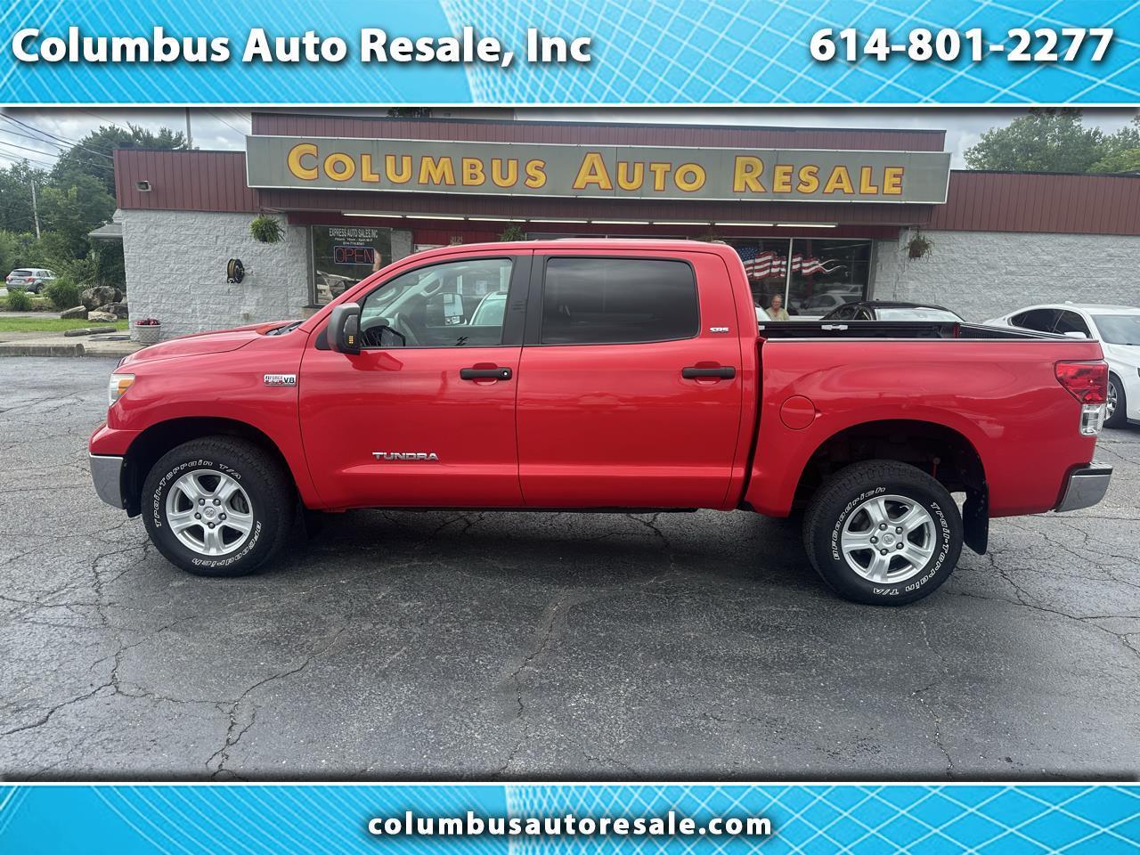 Toyota Tundra 4WD Truck CrewMax 5.7L FFV V8 6-Spd AT (Natl) 2012