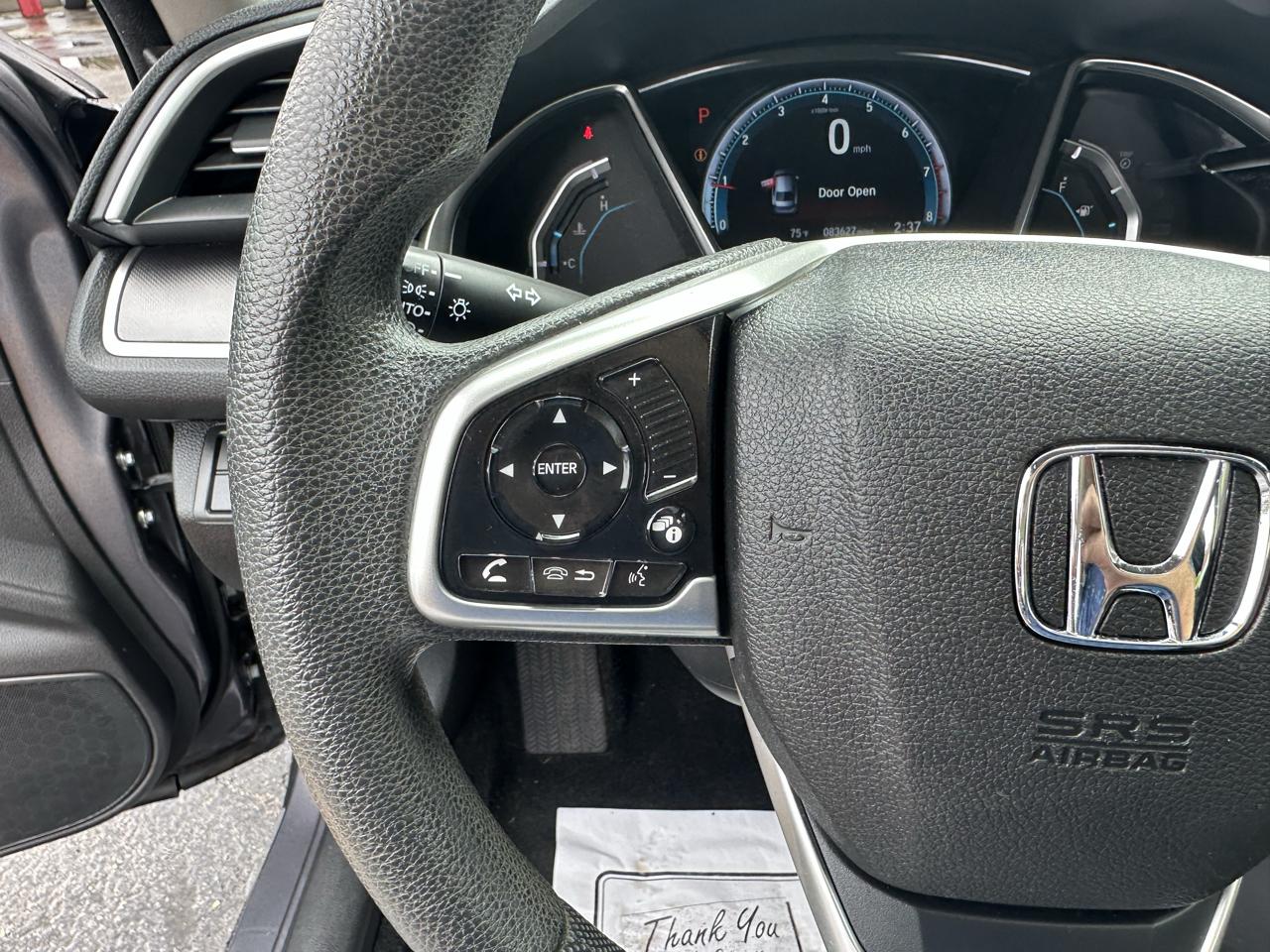 Honda Civic Sedan 4dr CVT EX 2016