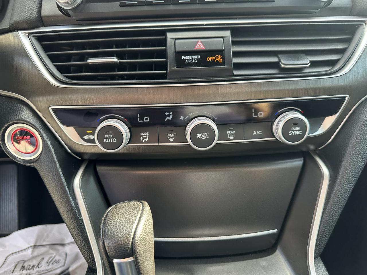 Honda Accord Sedan LX 1.5T CVT 2018