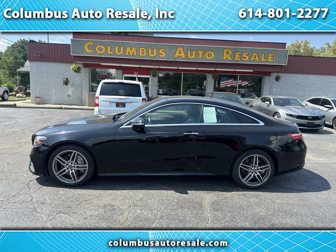 Mercedes-Benz E-Class E 400 4MATIC Coupe 2018