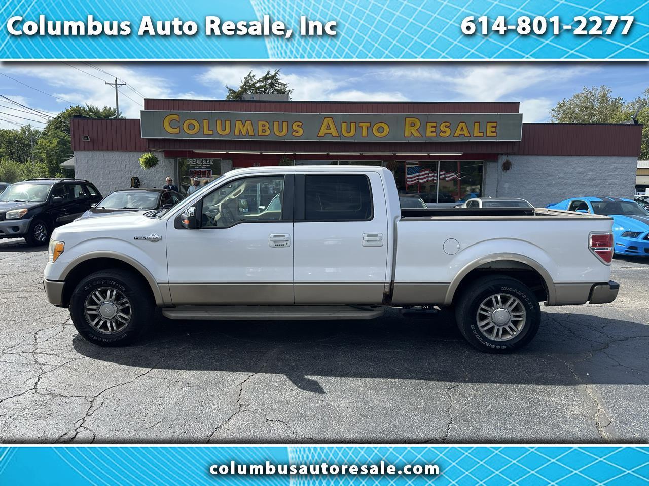 Ford F-150 4WD SuperCrew 145" Platinum 2011
