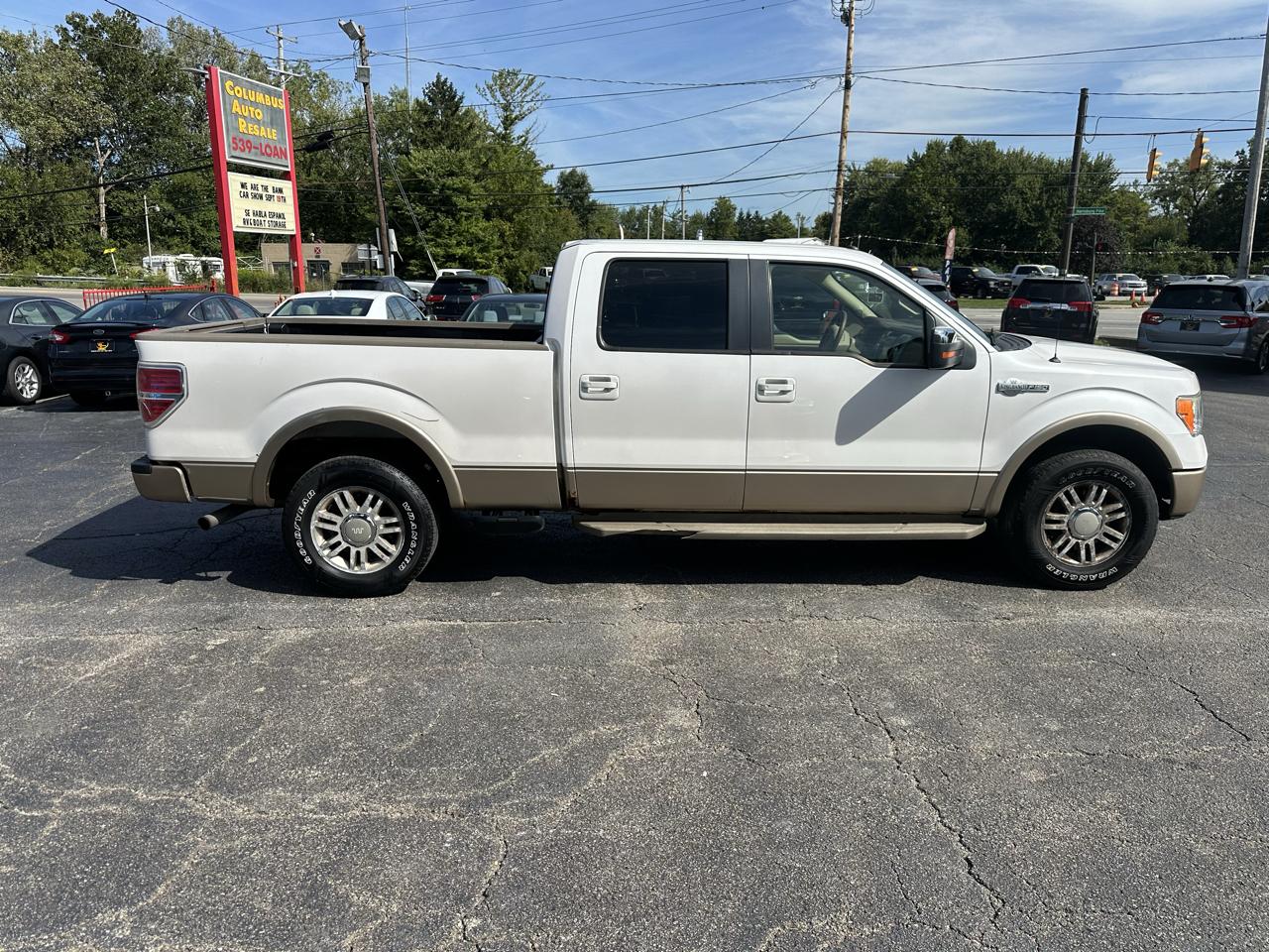 Ford F-150 4WD SuperCrew 145" Platinum 2011