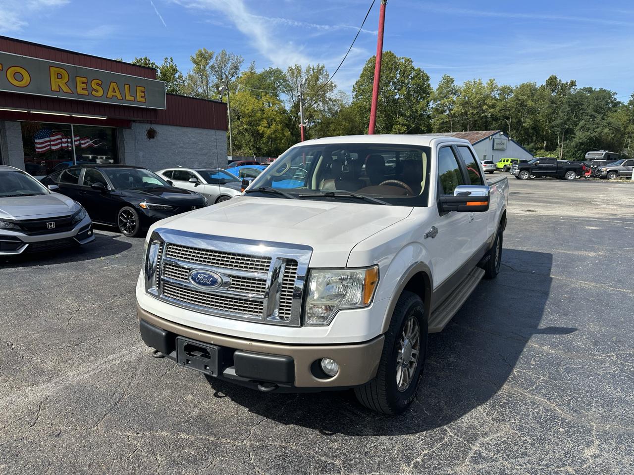 Ford F-150 4WD SuperCrew 145" Platinum 2011