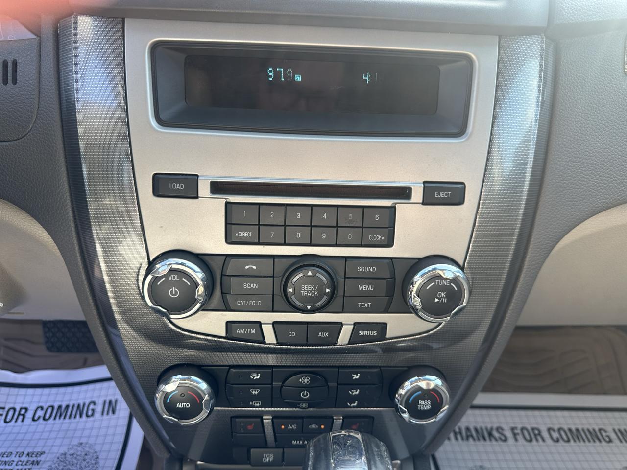Ford Fusion 4dr Sdn SEL FWD 2012