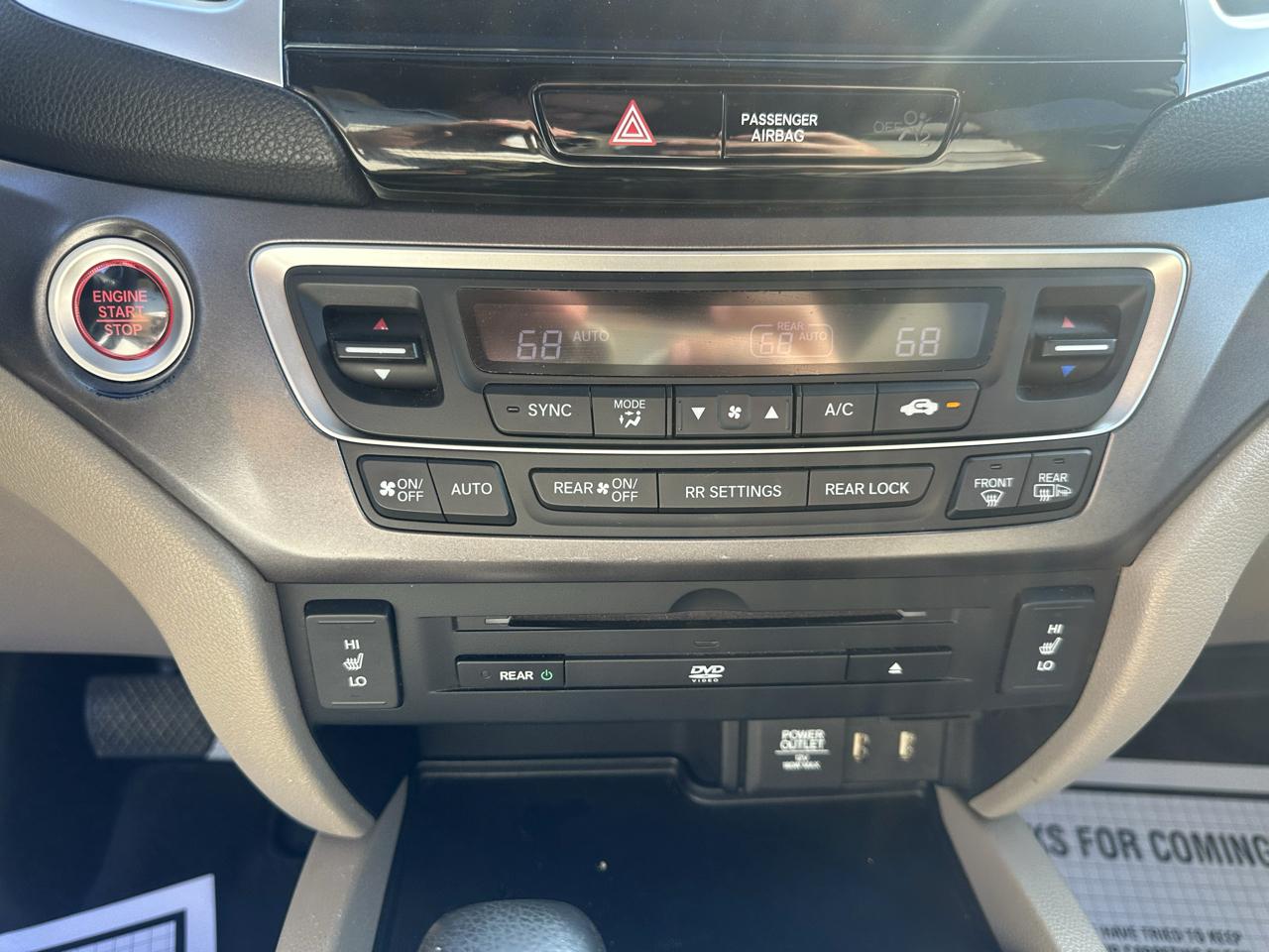 Honda Pilot AWD 4dr EX-L w/RES 2016