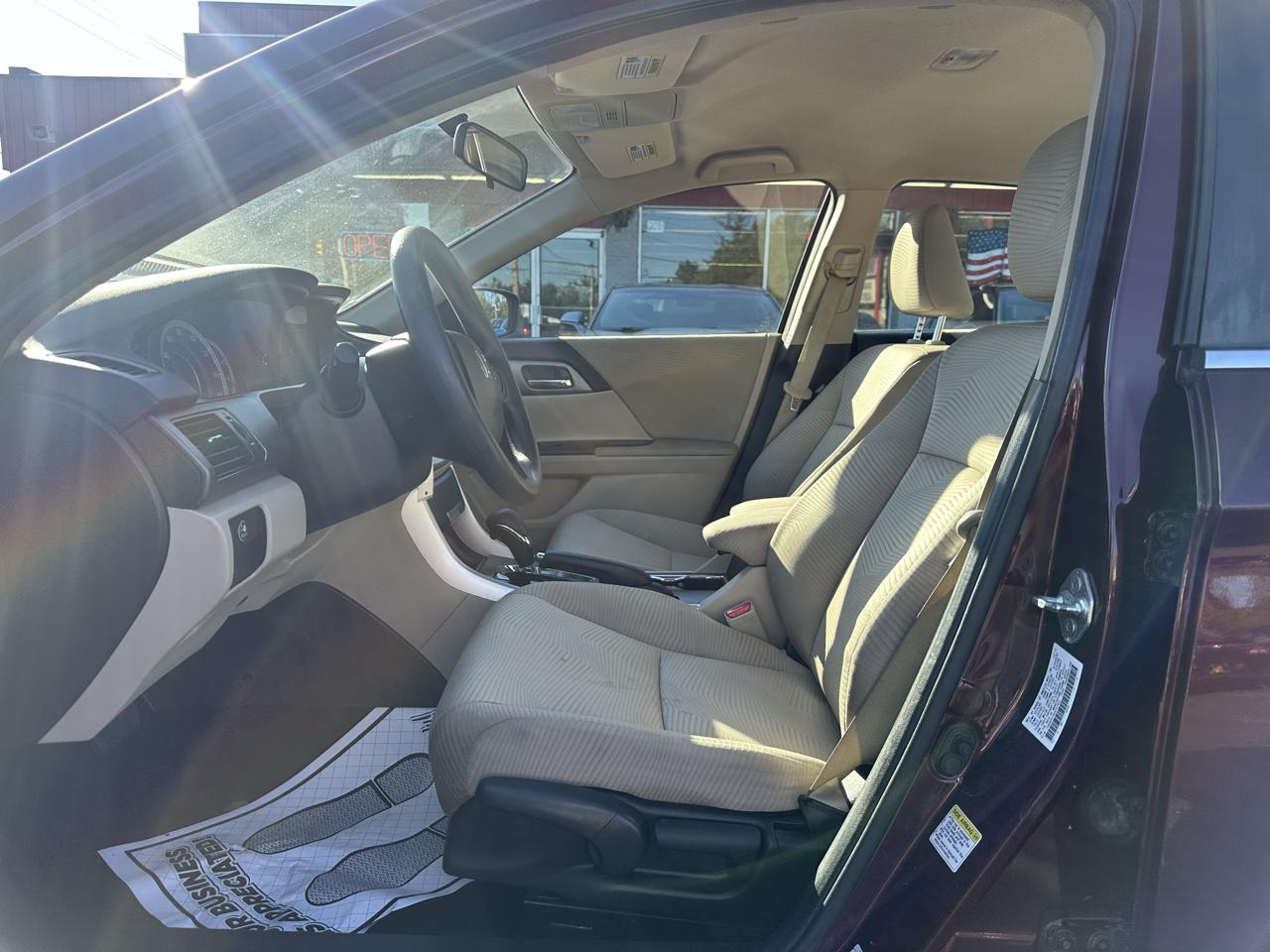 Honda Accord Sedan 4dr I4 CVT LX 2014