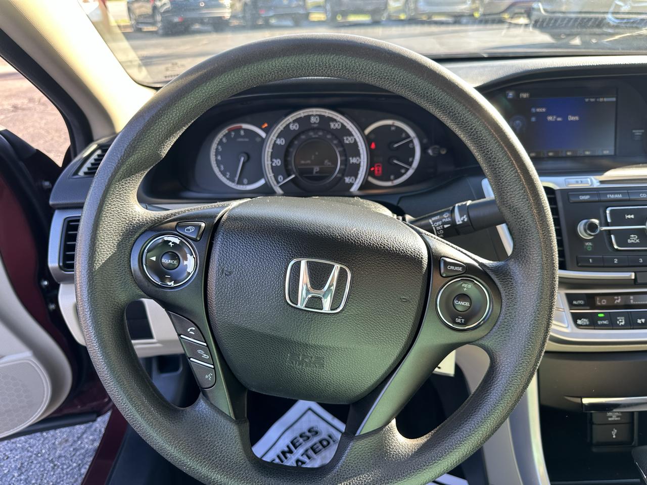 Honda Accord Sedan 4dr I4 CVT LX 2014