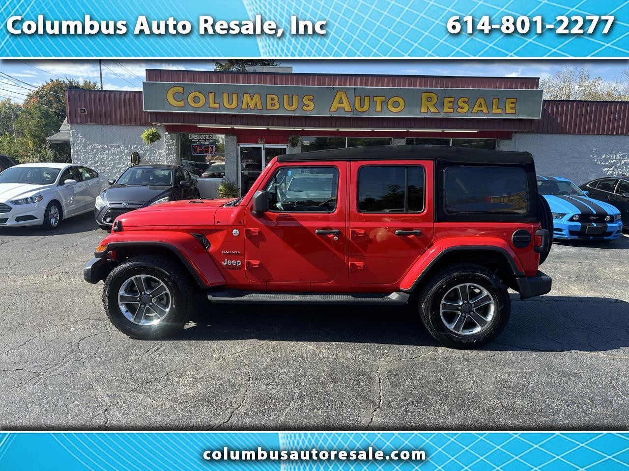 Jeep Wrangler Unlimited Sahara 4x4 2018