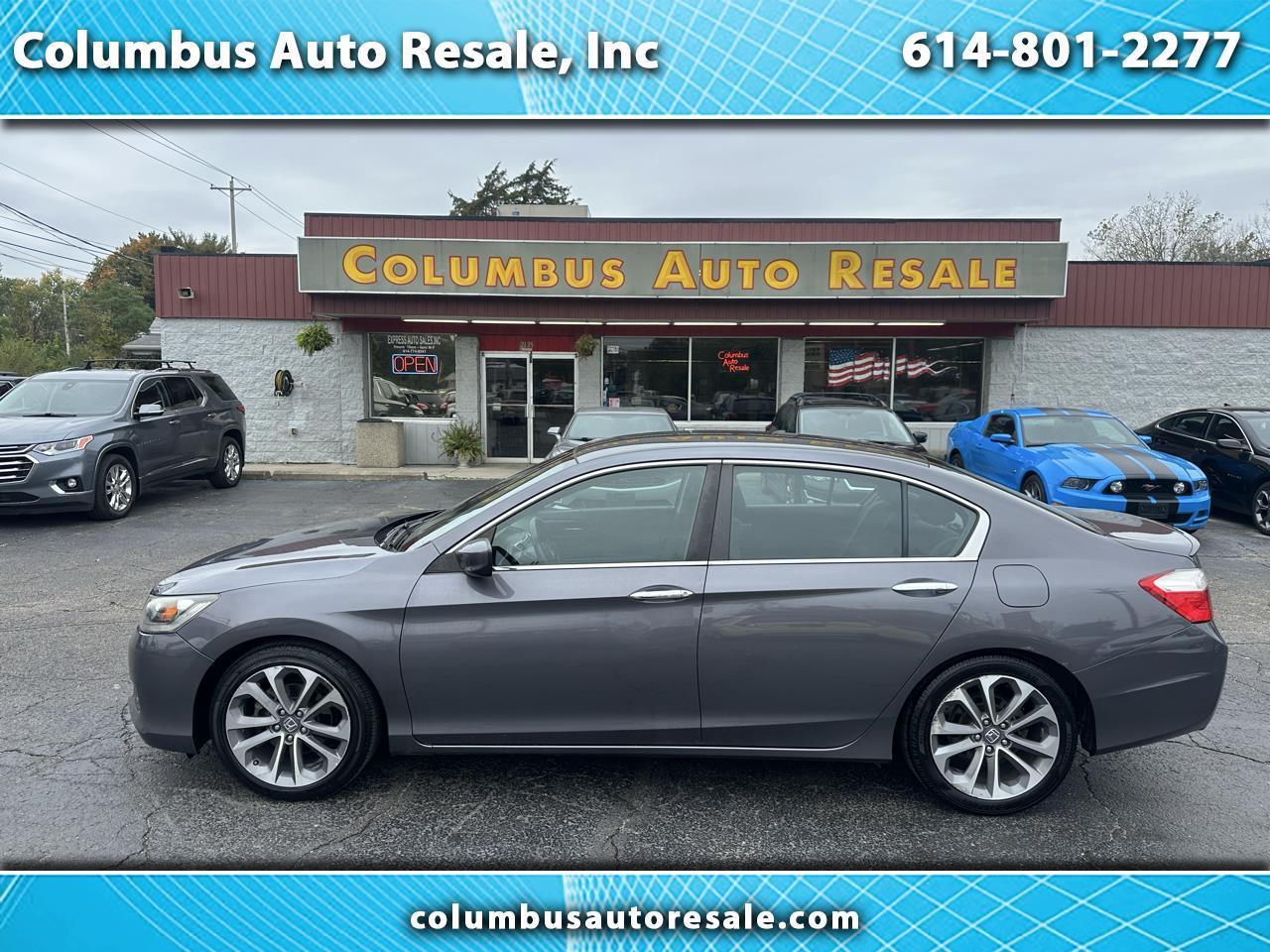 Honda Accord Sdn 4dr I4 CVT Sport 2013