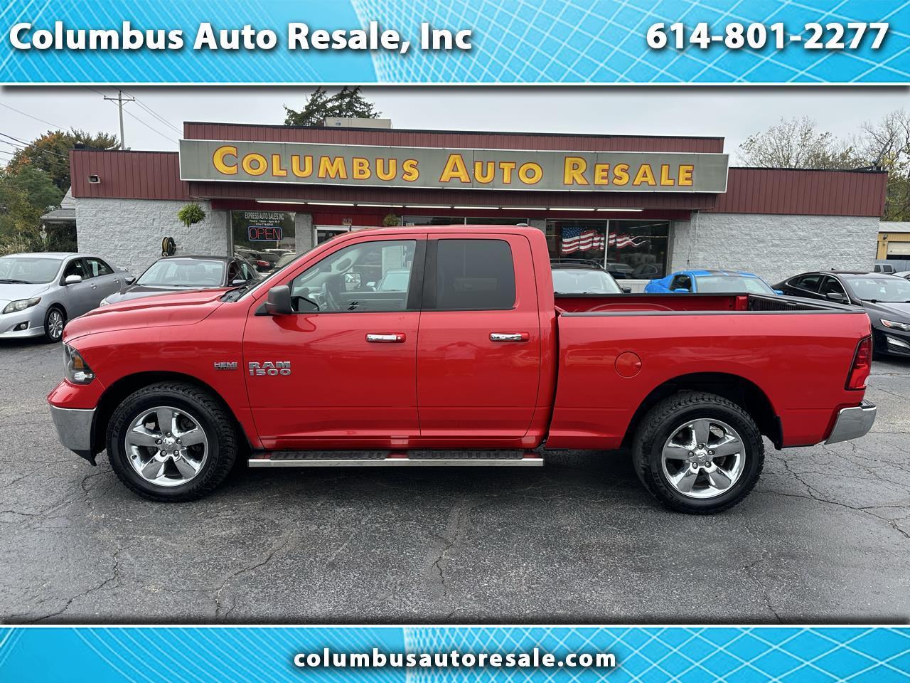 RAM 1500 4WD Quad Cab 140.5" Big Horn 2016