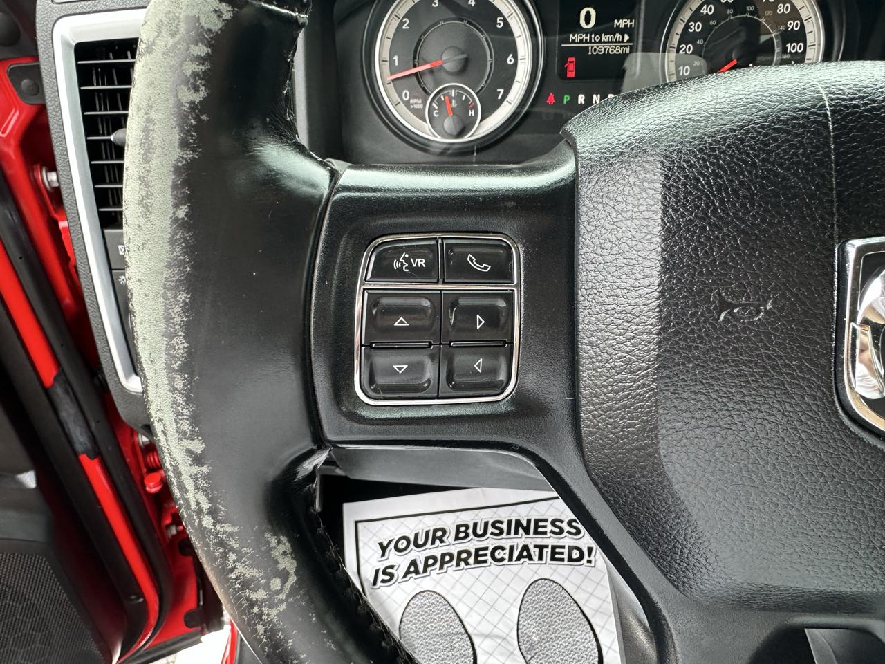 RAM 1500 4WD Quad Cab 140.5" Big Horn 2016